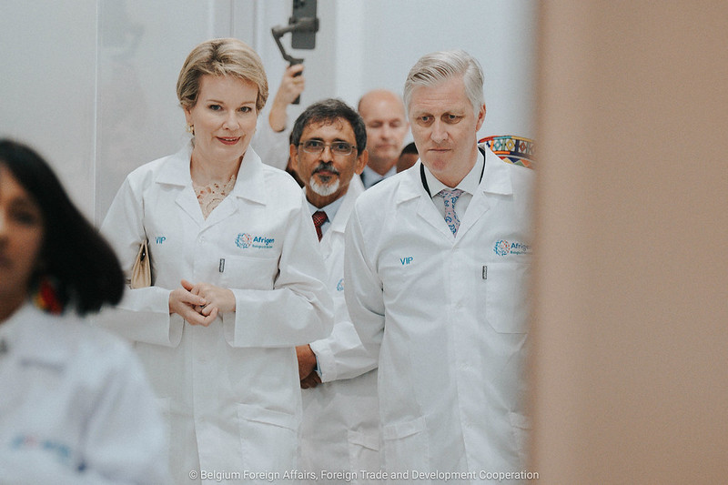 Press Release: visit of the King and the Queen of the Belgians to Afrigen Biologics