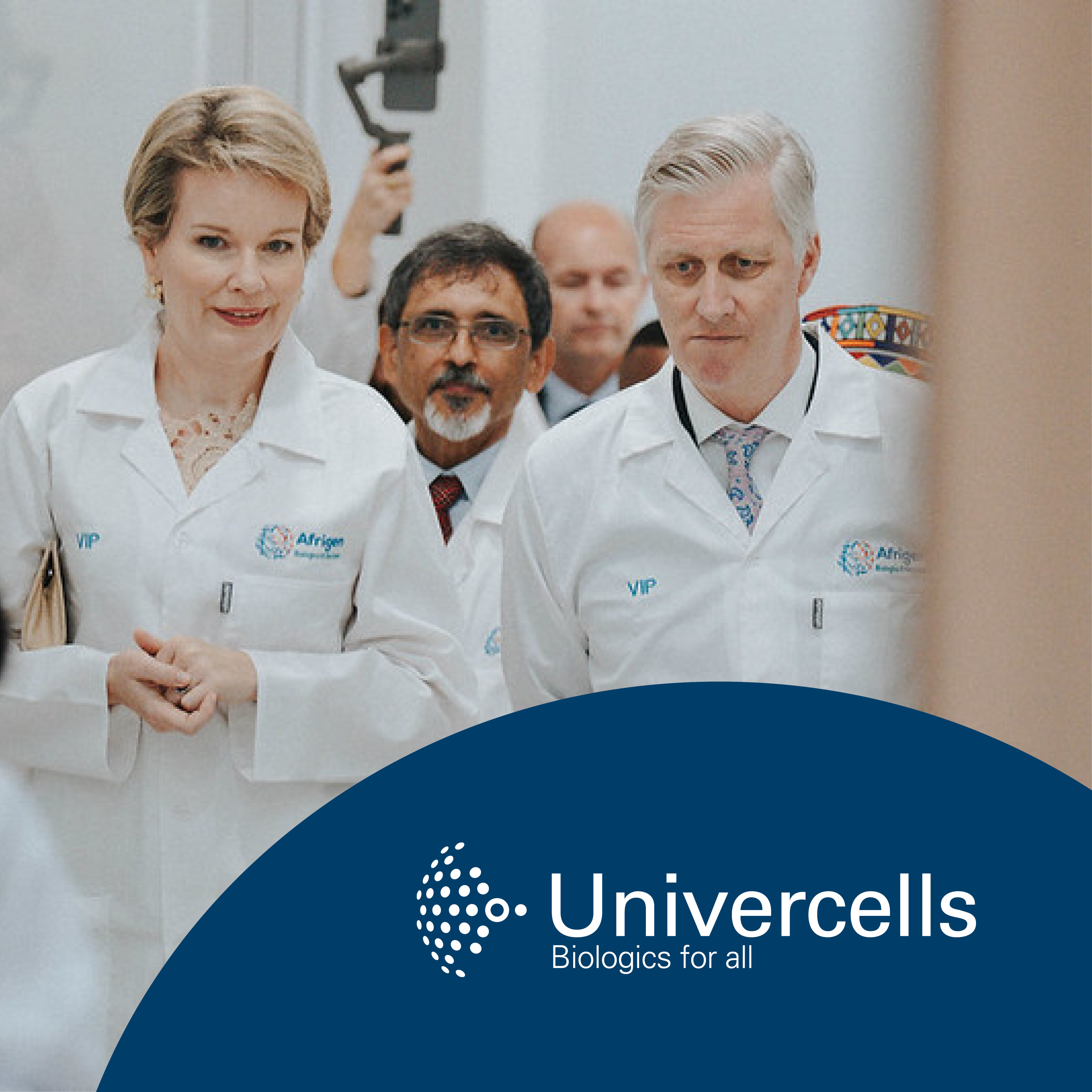Press Release: visit of the King and the Queen of the Belgians to Afrigen Biologics